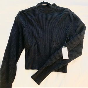 ASTR Black Mockneck sweater - Size S NWT
